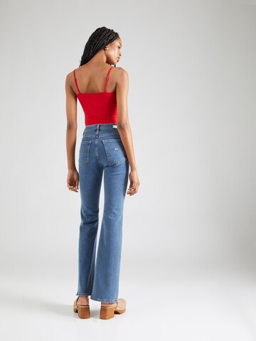 Tommy Jeans Flared Jeans 'SYLVIA HIGH RISE FLARE' in Blauw