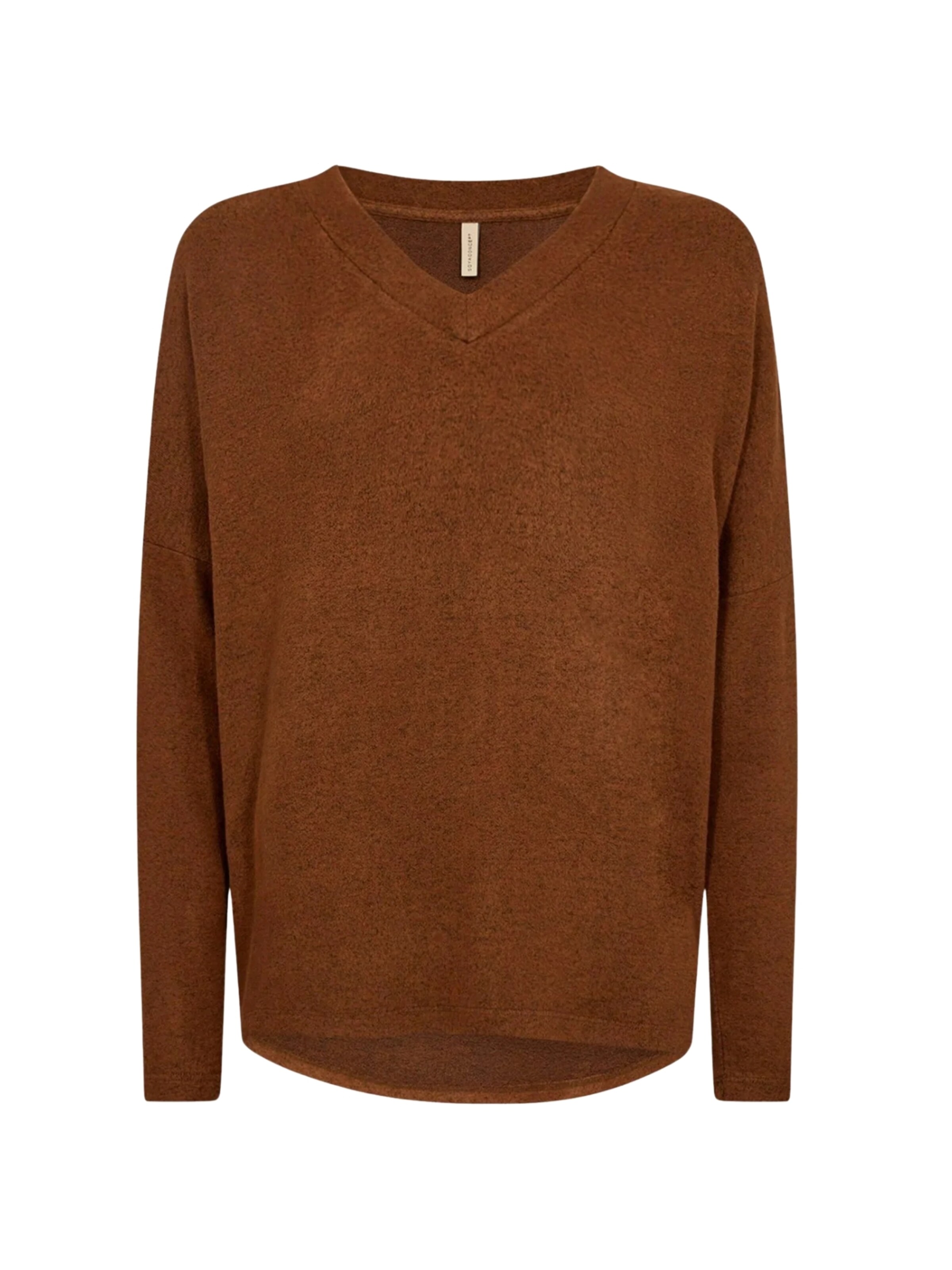 Haut ' SC-BIARA ' Soyaconcept en marron : devant