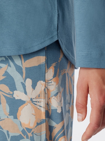 SCHIESSER Pajama ' Comfort Nightwear ' in Blue