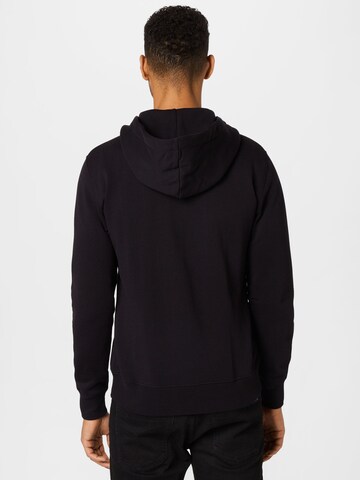 BJÖRN BORG Athletic Zip-Up Hoodie in Black