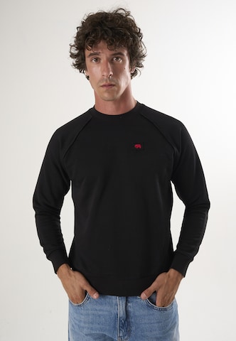 Felix Hardy Sweatshirt in Black: front