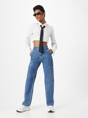 Monki Regular Jeans in Blue