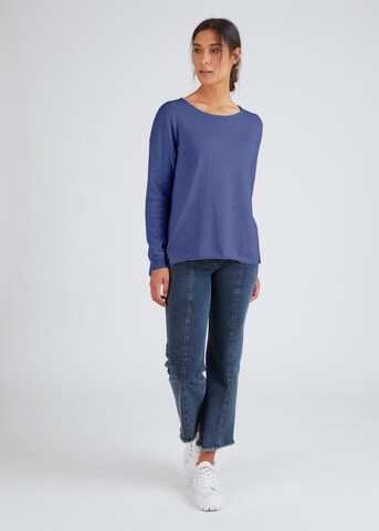 eve in paradise Pullover 'Greta' in Blau