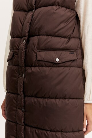 b.young Vest 'Bybomina Waistcode' in Brown