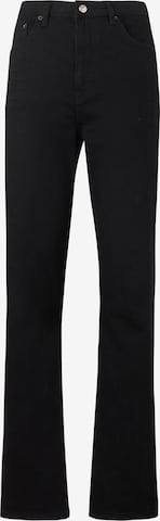 juoda TOPSHOP Prigludęs Džinsai 'DREE': priekis