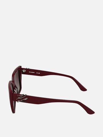 Karl Lagerfeld Zonnebril in Lila