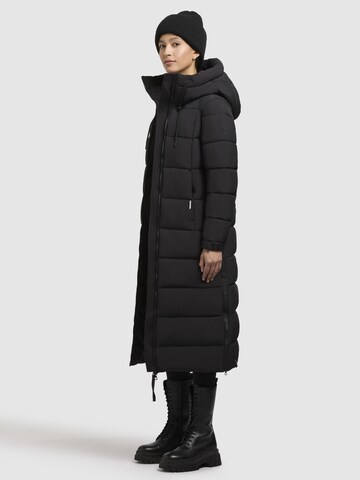 khujo Wintermantel ' Deria3-YM ' in Schwarz