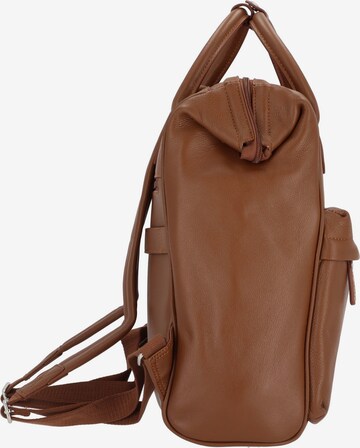 Sac à dos 'Uppsala Cuir' Jump en marron