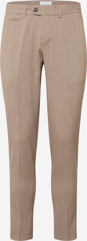Pantalon à plis 'CLUB' Lindbergh en beige : devant
