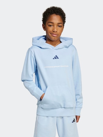 ADIDAS SPORTSWEAR Mikina - Modrá: predná strana