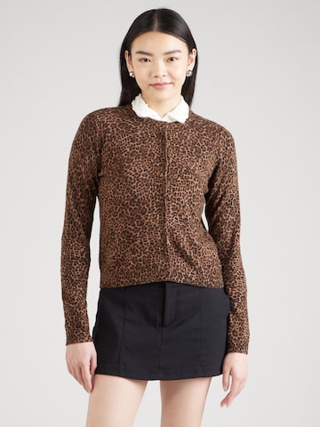 GAP Damen - Pullover & Strickjacken 'FAST CASHSOFT 90S CARDI' in Braun: Vorderseite
