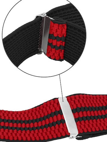 Fabio Farini Suspenders in Red