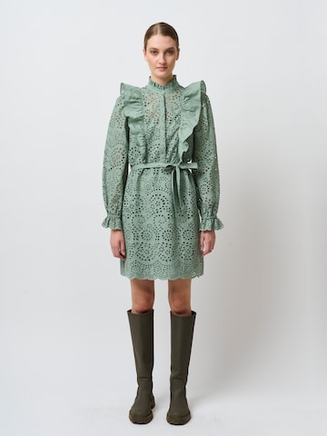 BRUUNS BAZAAR Платье-рубашка 'Sienna Kandra' в Зеленый