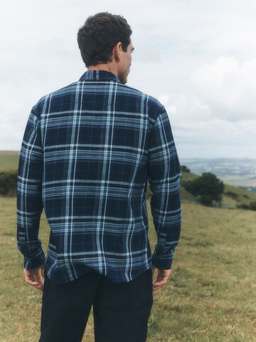 Next - Regular Fit Camisa em azul