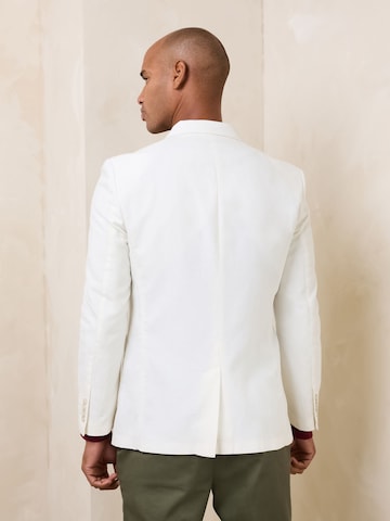 Coupe regular Veste de costume 'N. Premium' Next en blanc