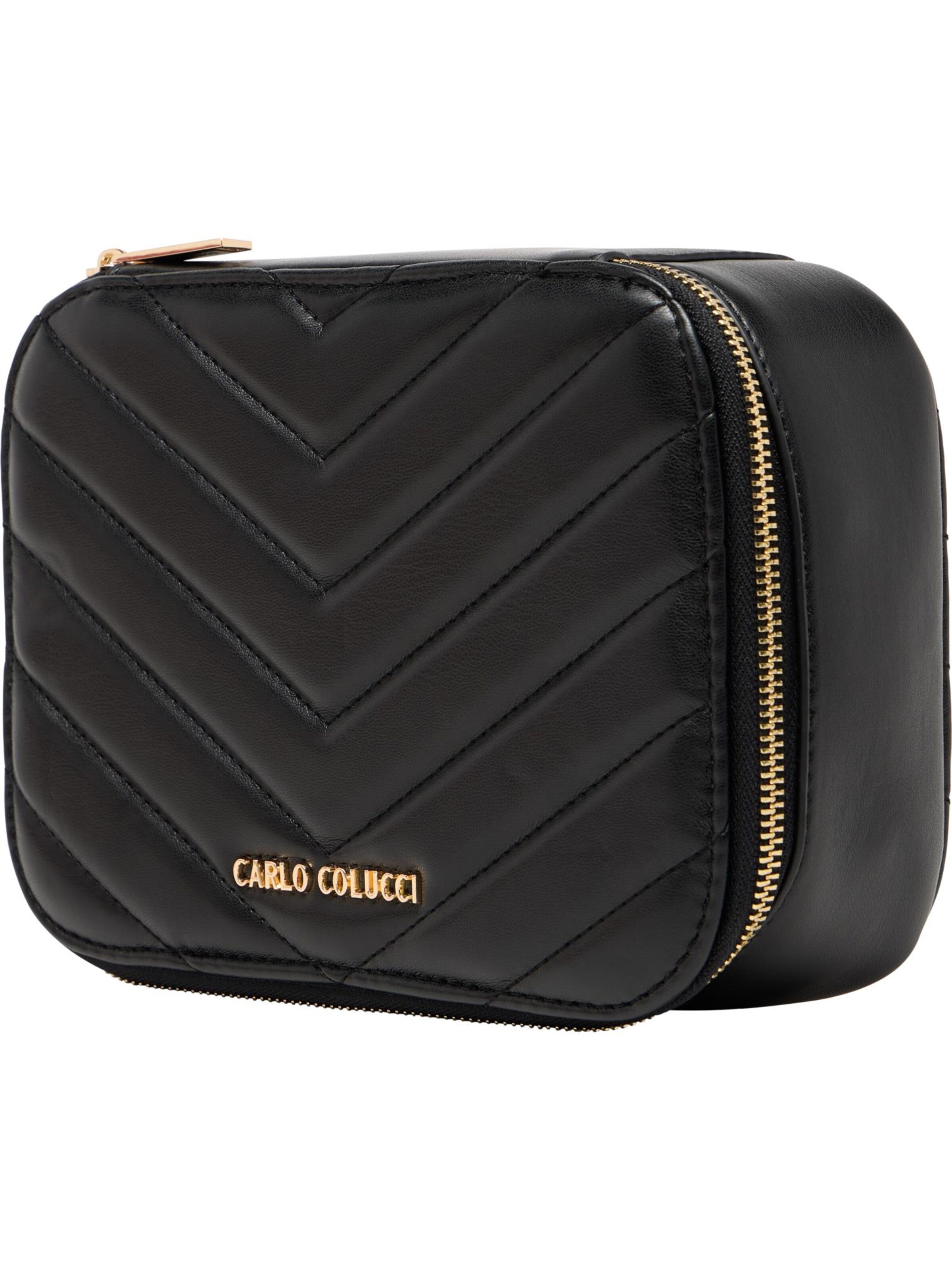 Carlo Colucci Toiletry bag ' Dobner ' in Black