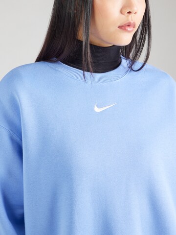 Nike Sportswear Μπλούζα φούτερ 'Phoenix Fleece' σε μπλε