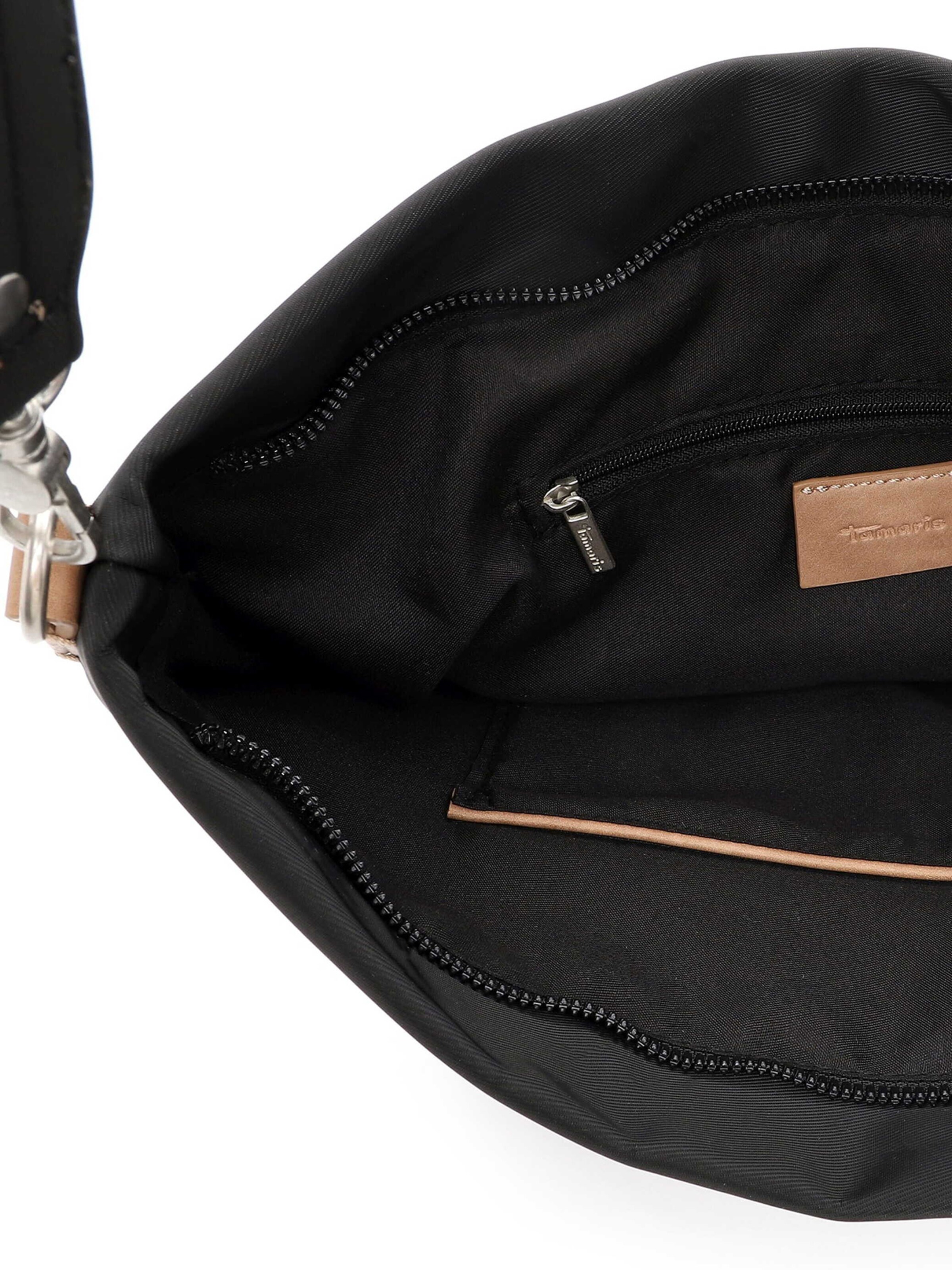 Tamaris Чанта за през рамо 'Kirsten' в черно