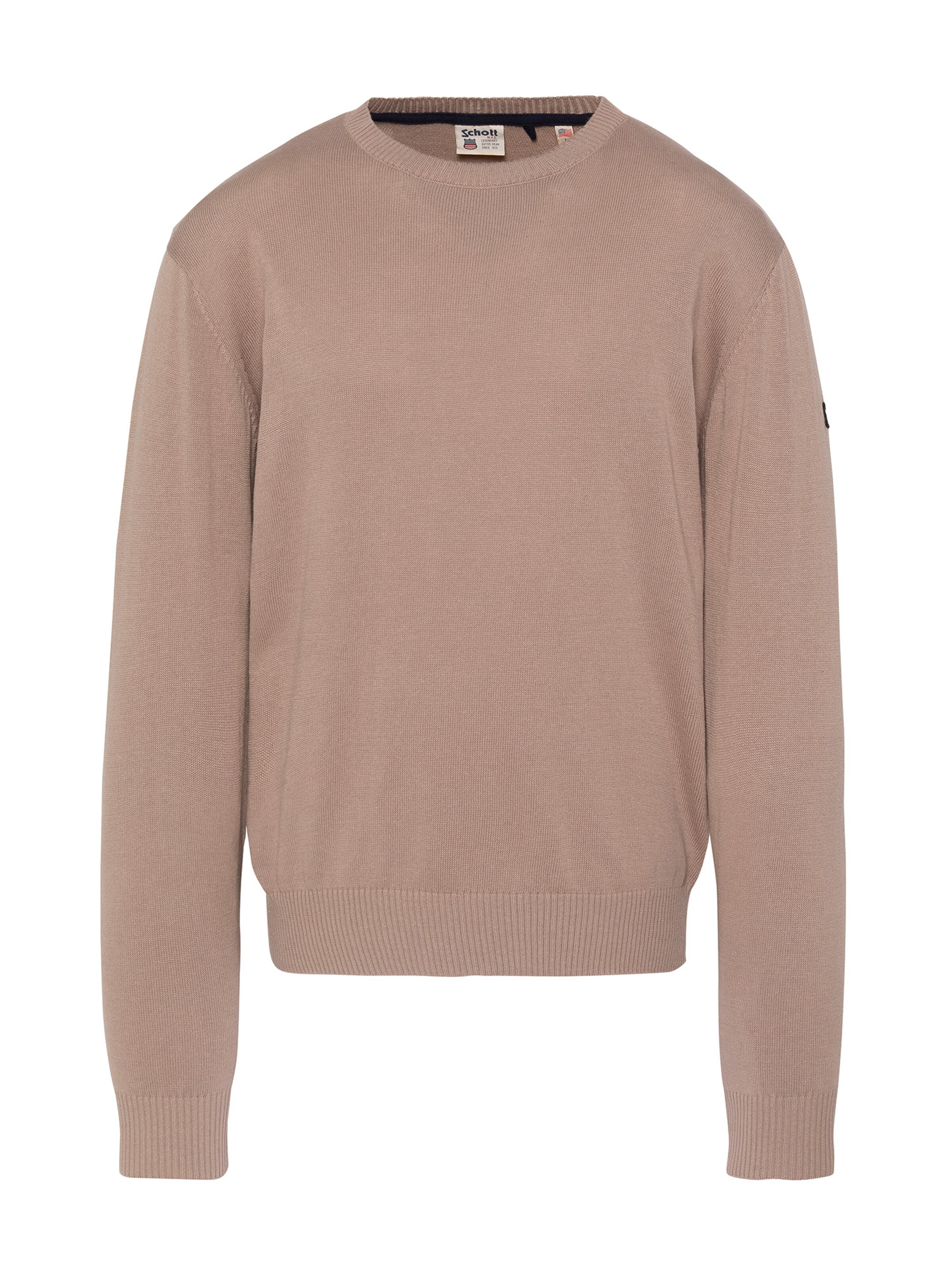 Schott NYC Sweater in XXL in Beige, Item view