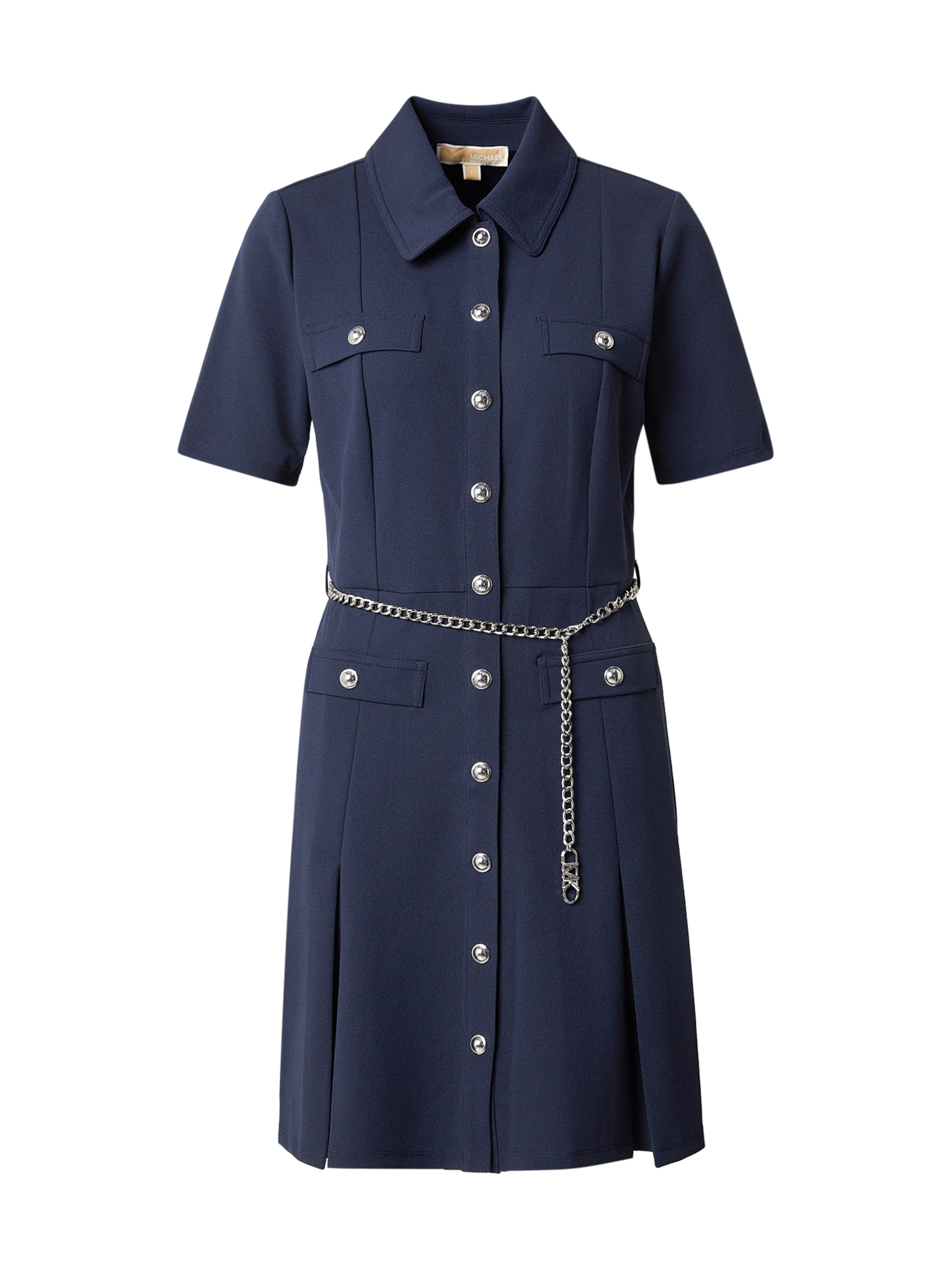 Robe-chemise MICHAEL Michael Kors en bleu : devant