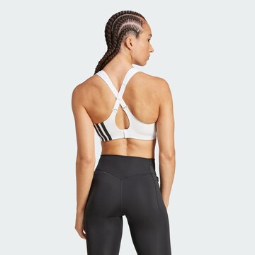 ADIDAS PERFORMANCE Bralette Sports bra 'TLRDIM' in White