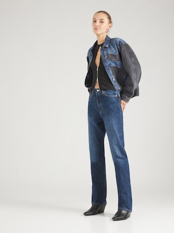 WEEKDAY Normalny krój Jeansy 'Rowe' w kolorze niebieski