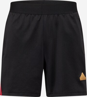 ADIDAS SPORTSWEAR Regular Спортен панталон 'TIRO' в черно: отпред