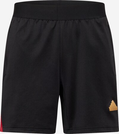 ADIDAS SPORTSWEAR Sportske hlače 'TIRO' u zlatna / crvena / crna, Pregled proizvoda