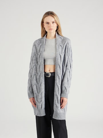 Cardigan Frogbox en gris : devant