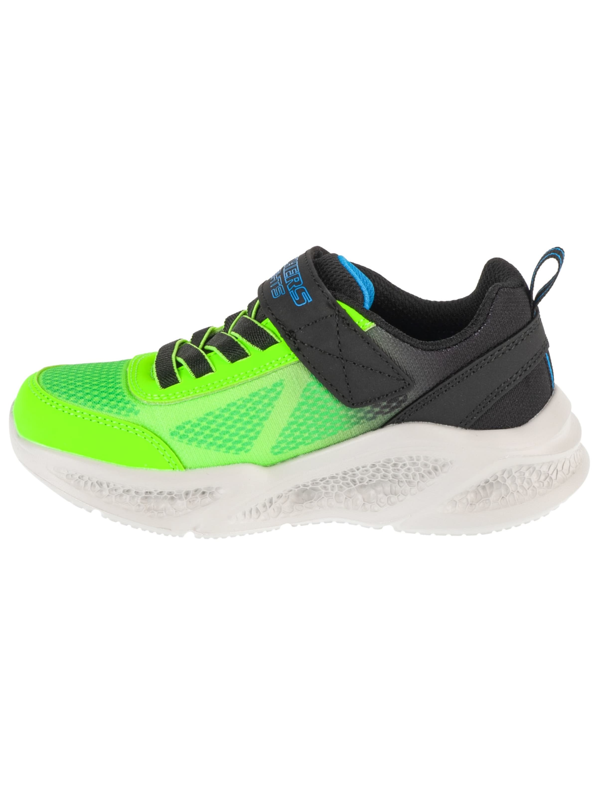 SKECHERS Sneakers 'Skechers Meteor-Lights - Krendox' in Green: front