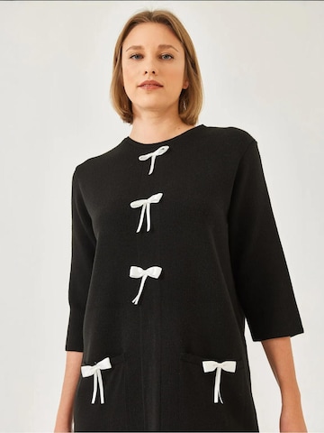 Abito in maglia 'Strickkleider' di Bianco Lucci in nero
