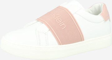 Calvin Klein Trampki slip on w kolorze biały: przód