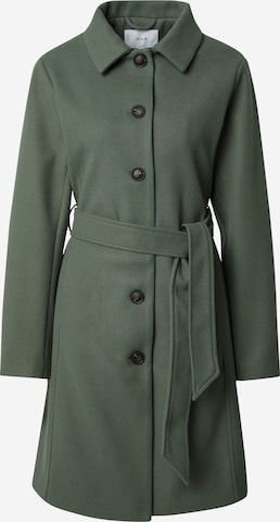 VILA Between-seasons coat 'Idra' in Green: front