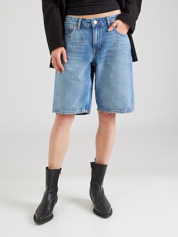 Dr. Denim Loosefit Shorts 'Lea' in Blau: Vorderseite