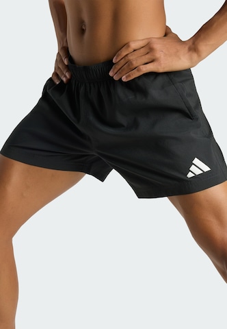 ADIDAS SPORTSWEAR - Calções de banho desportivos 'ESS' em preto