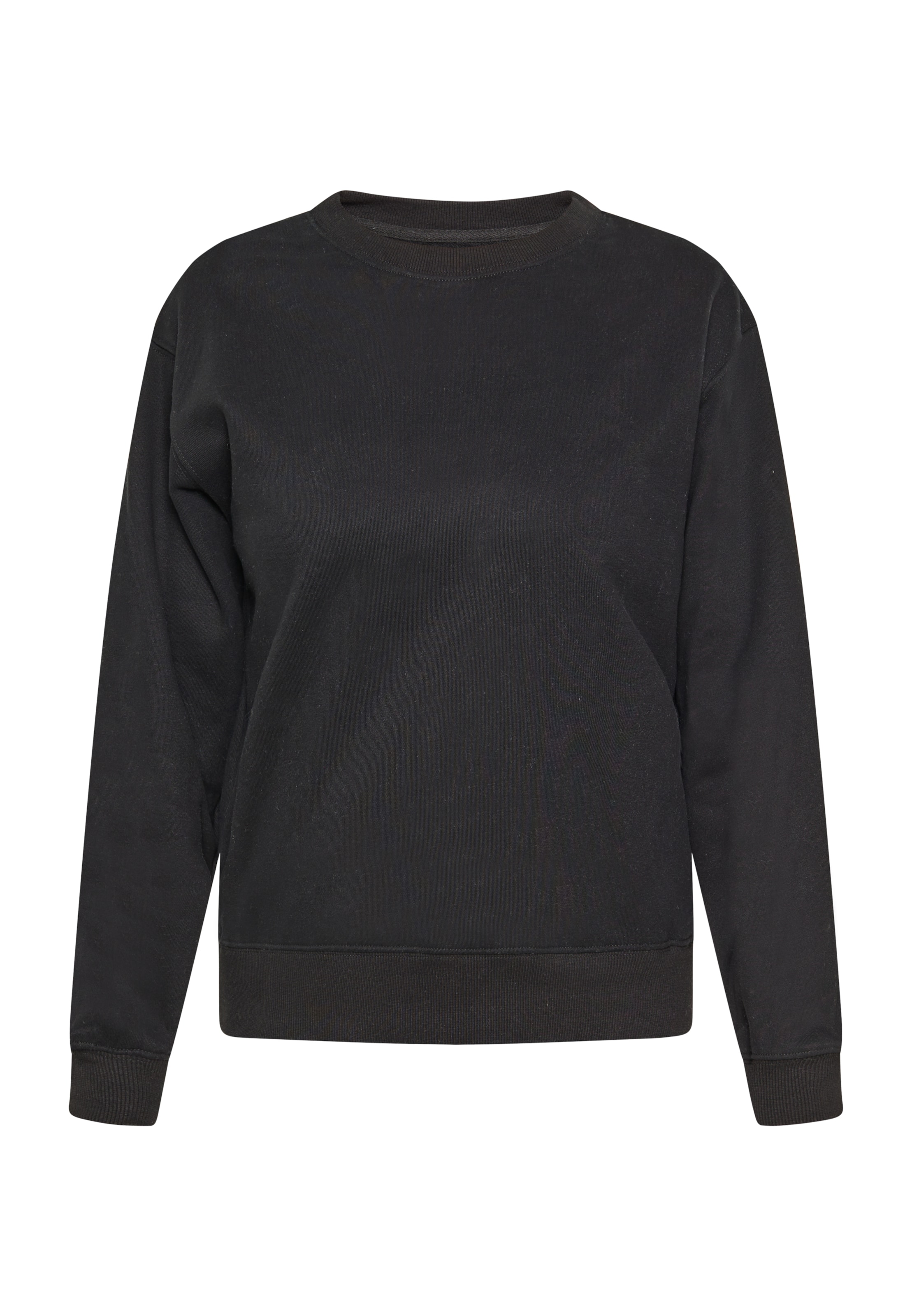 usha BLUE LABEL Sweatshirt in Schwarz: Vorderseite