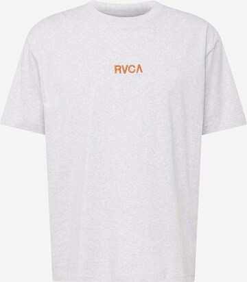 Tricou 'LOVE ME NOT' de la RVCA pe gri: față