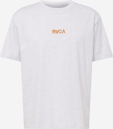 RVCA Shirt 'LOVE ME NOT' in Grey: front