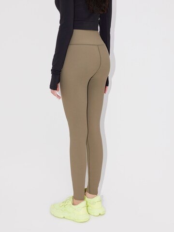 Skinny Leggings 'Kirsten' de la LeGer by Lena Gercke pe verde