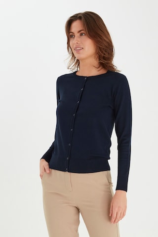 Cardigan b.young en bleu : devant