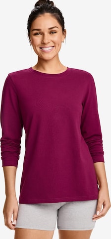 JOCKEY Shirt 'Organic Cotton Stretch Long Sleeve Tee' in Lila: Vorderseite
