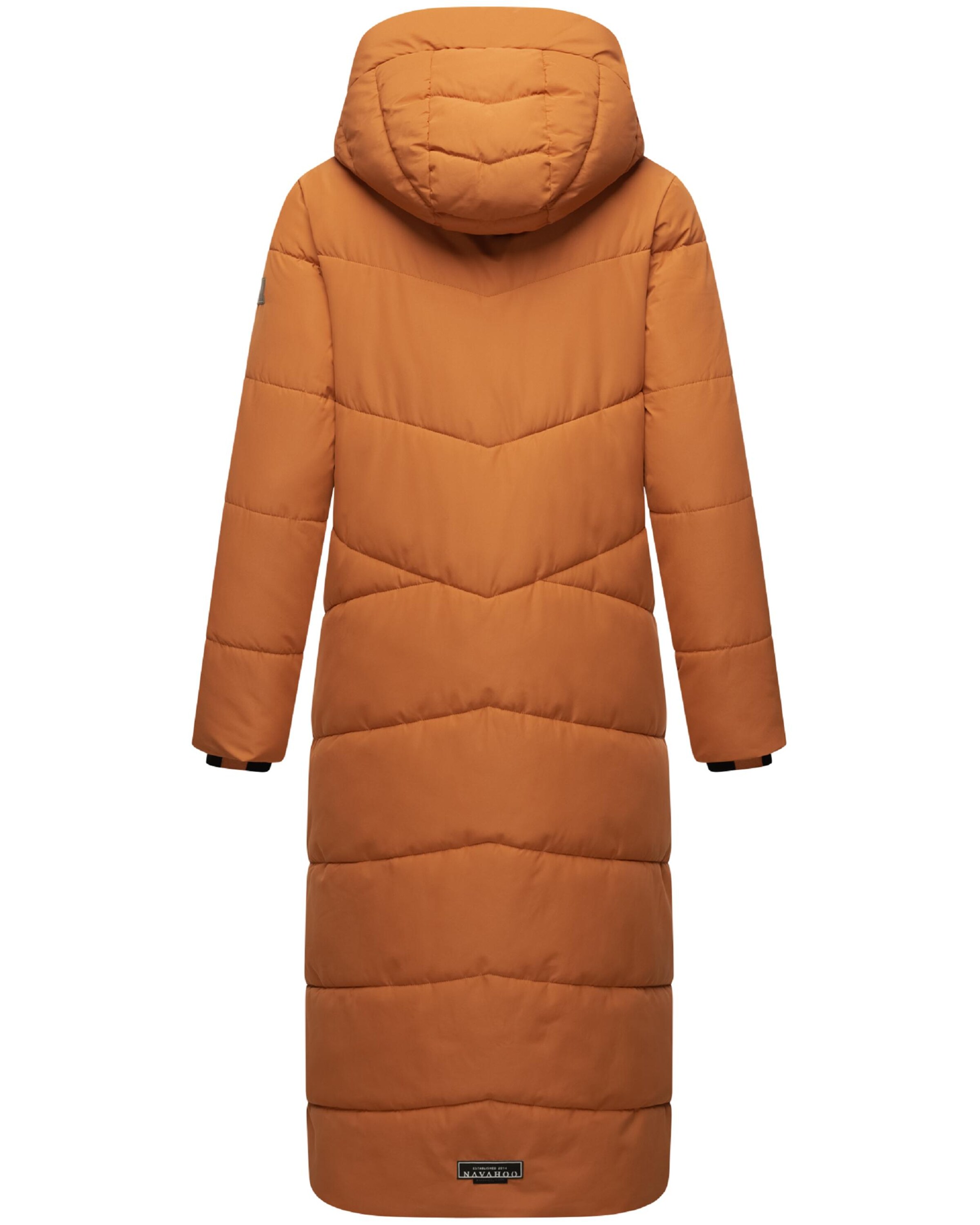 NAVAHOO Χειμερινό παλτό 'Hingucker XIV' σε καφέ