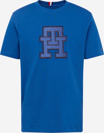 T-Shirt TOMMY HILFIGER en bleu : devant