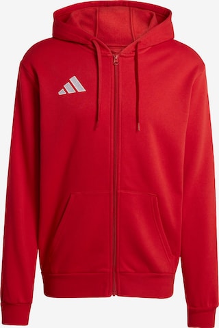 Veste de survêtement 'Entrada26' ADIDAS PERFORMANCE en rouge : devant