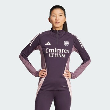 ADIDAS PERFORMANCE Functioneel shirt 'Arsenal Tiro 24' in Lila: voorkant