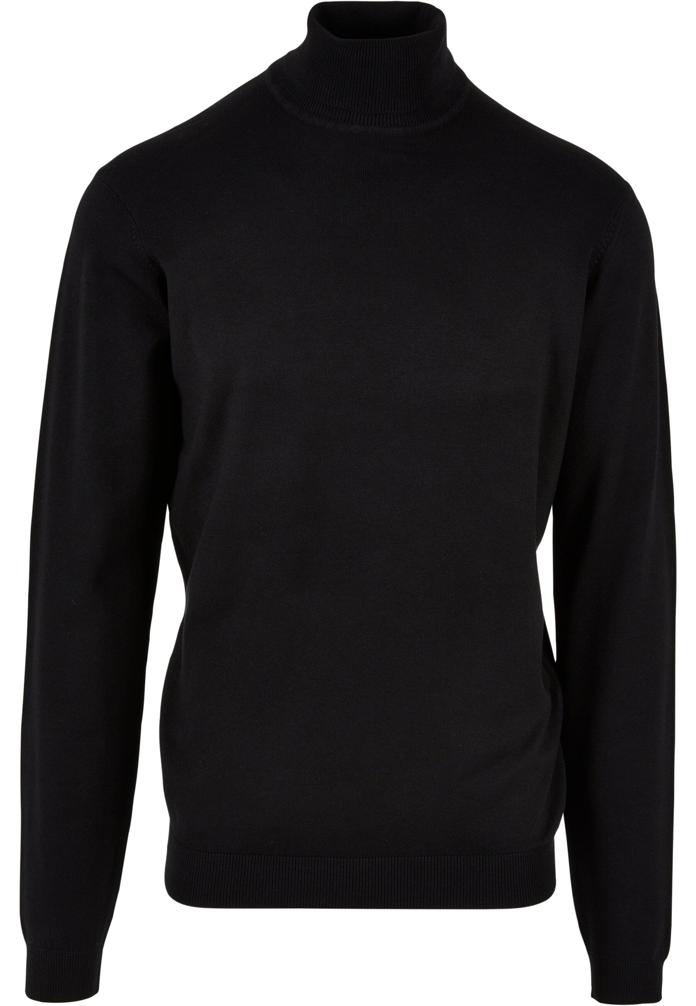 Urban Classics Pullover in Schwarz: Vorderseite
