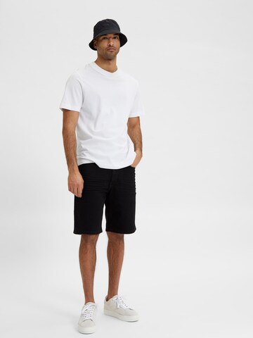 SELECTED HOMME Regular Shorts 'Alex' in Schwarz