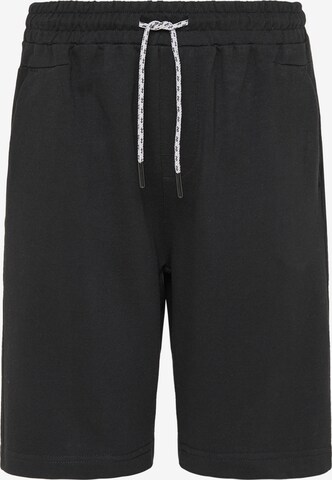 Petrol Industries Loose fit Trousers in Black: front