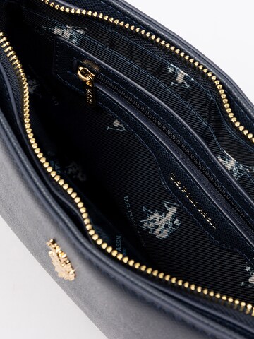 U.S. POLO ASSN. Schoudertas 'Jones' in Blauw