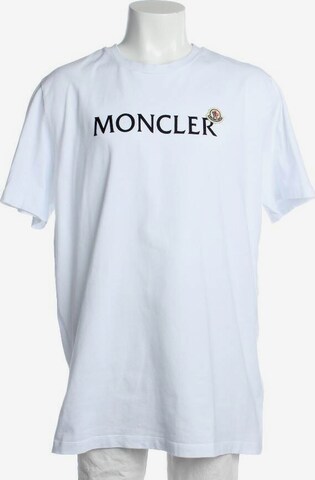MONCLER T-Shirt XXXL in Weiß: predná strana